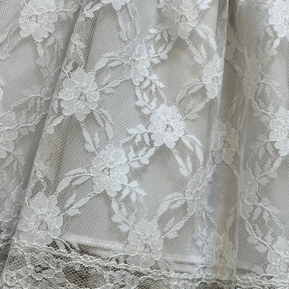 Vintage Blue Velvet Lace Collar Dropwaist Winnie the Pooh 6X Dress - Picture 5 of 9